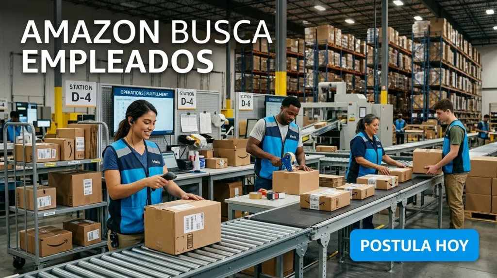 Amazon busca empleados