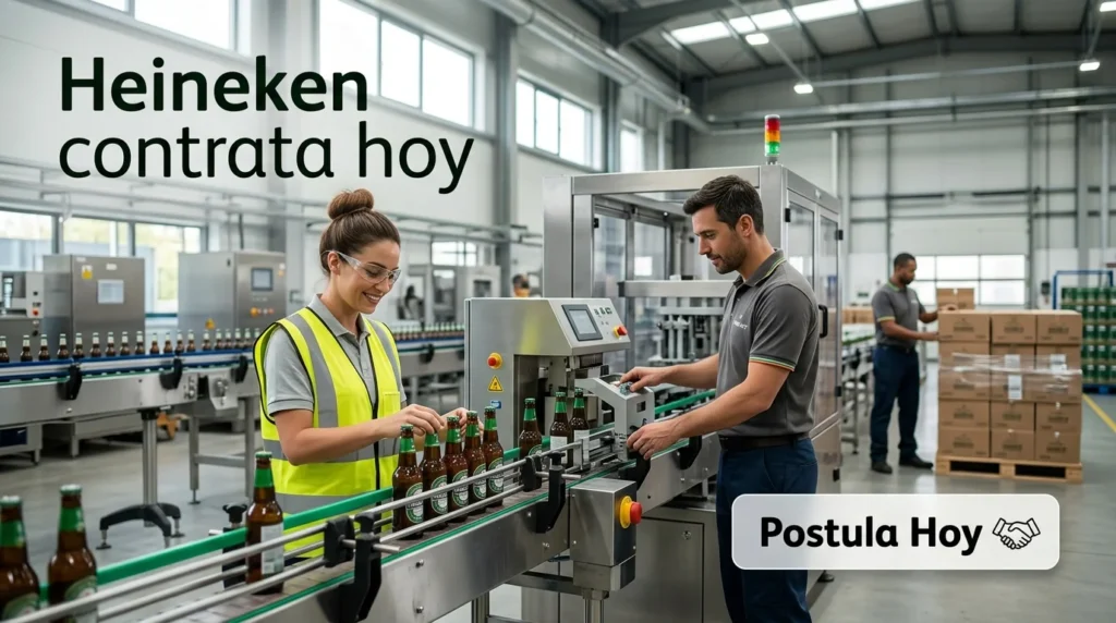 Heineken contrata hoy
