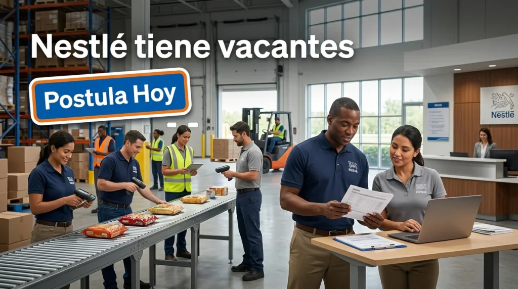 Nestlé tiene vacantes